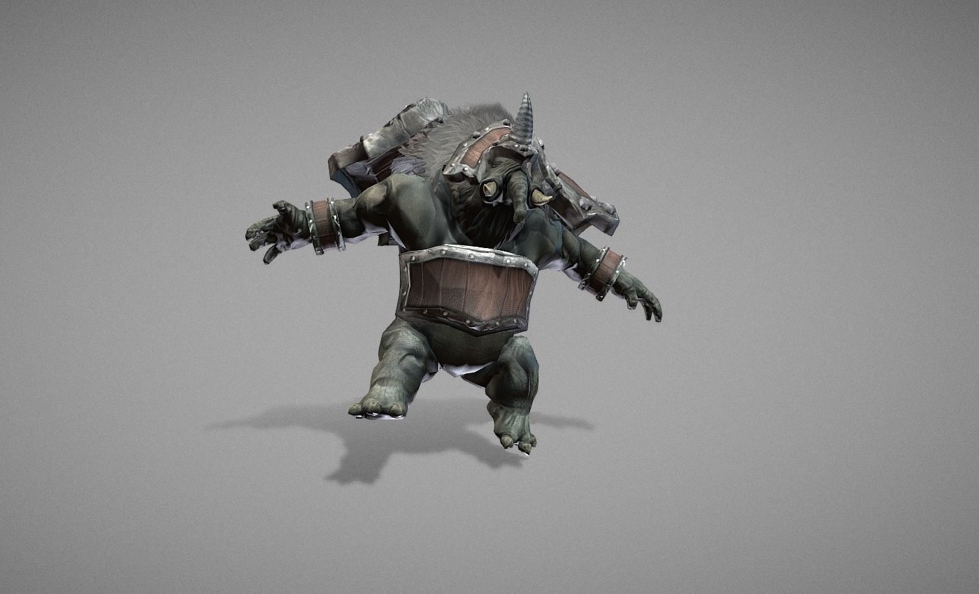 Gigantes Myth Low-poly 3D model_14