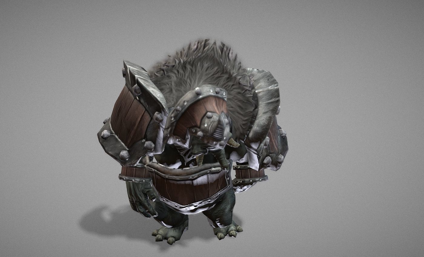 Gigantes Myth Low-poly 3D model_19