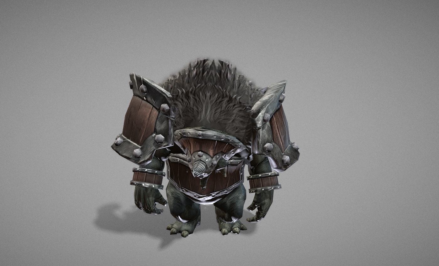 Gigantes Myth Low-poly 3D model_18