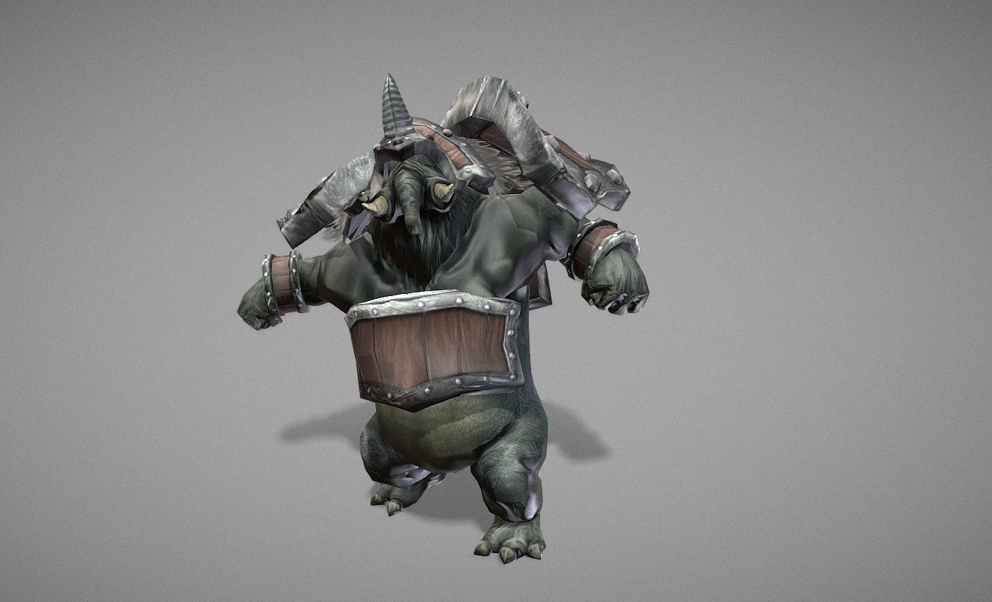 Gigantes Myth Low-poly 3D model_25
