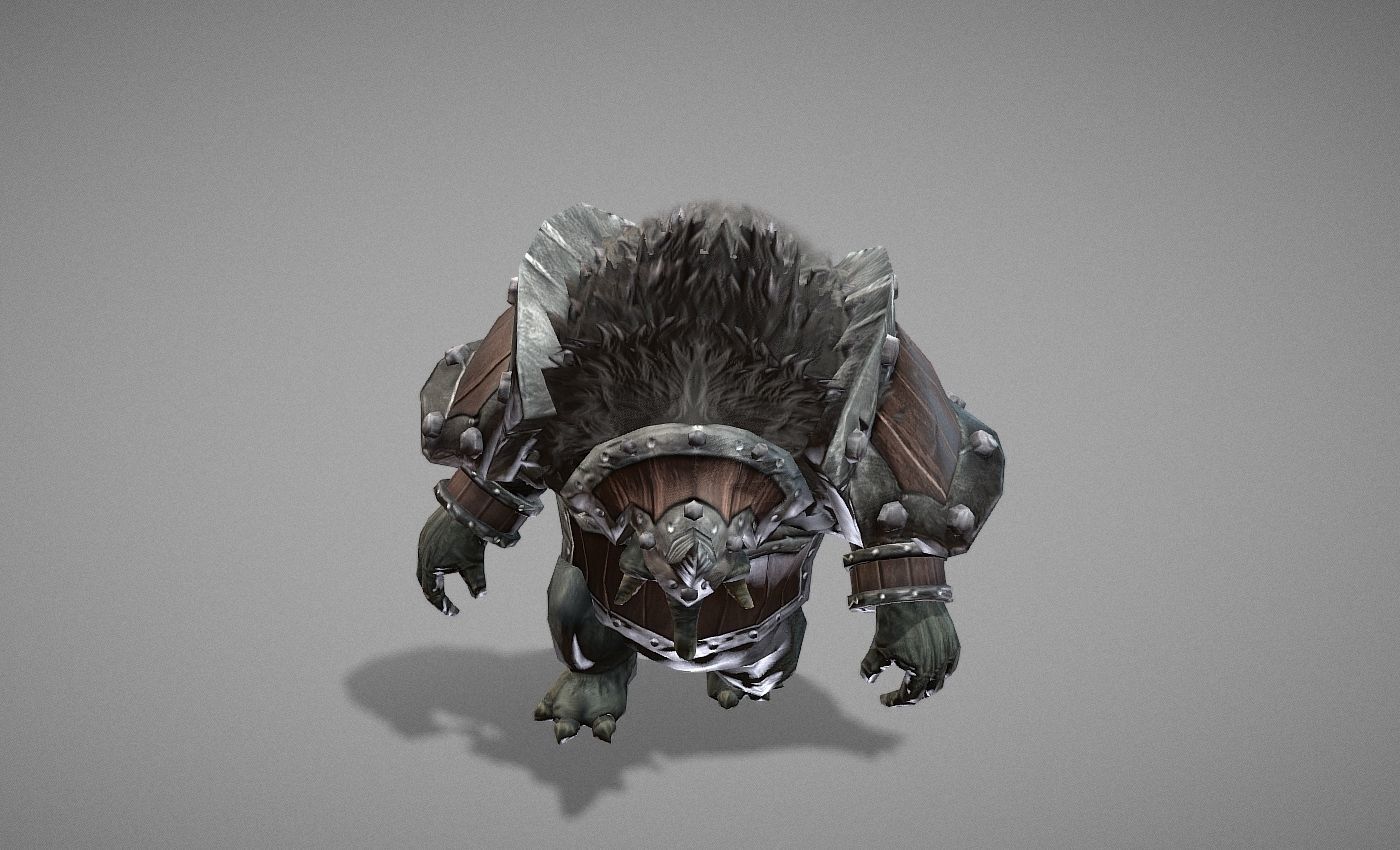 Gigantes Myth Low-poly 3D model_17