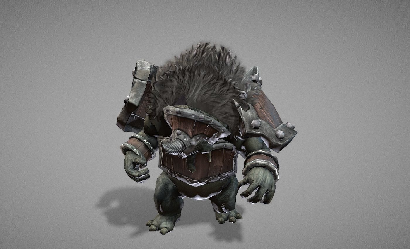 Gigantes Myth Low-poly 3D model_16