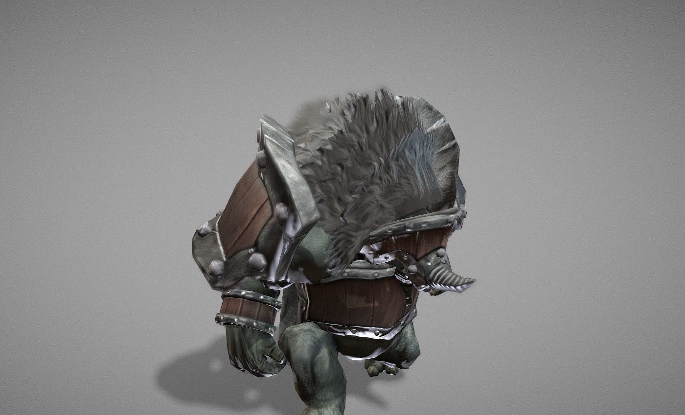 Gigantes Myth Low-poly 3D model_21