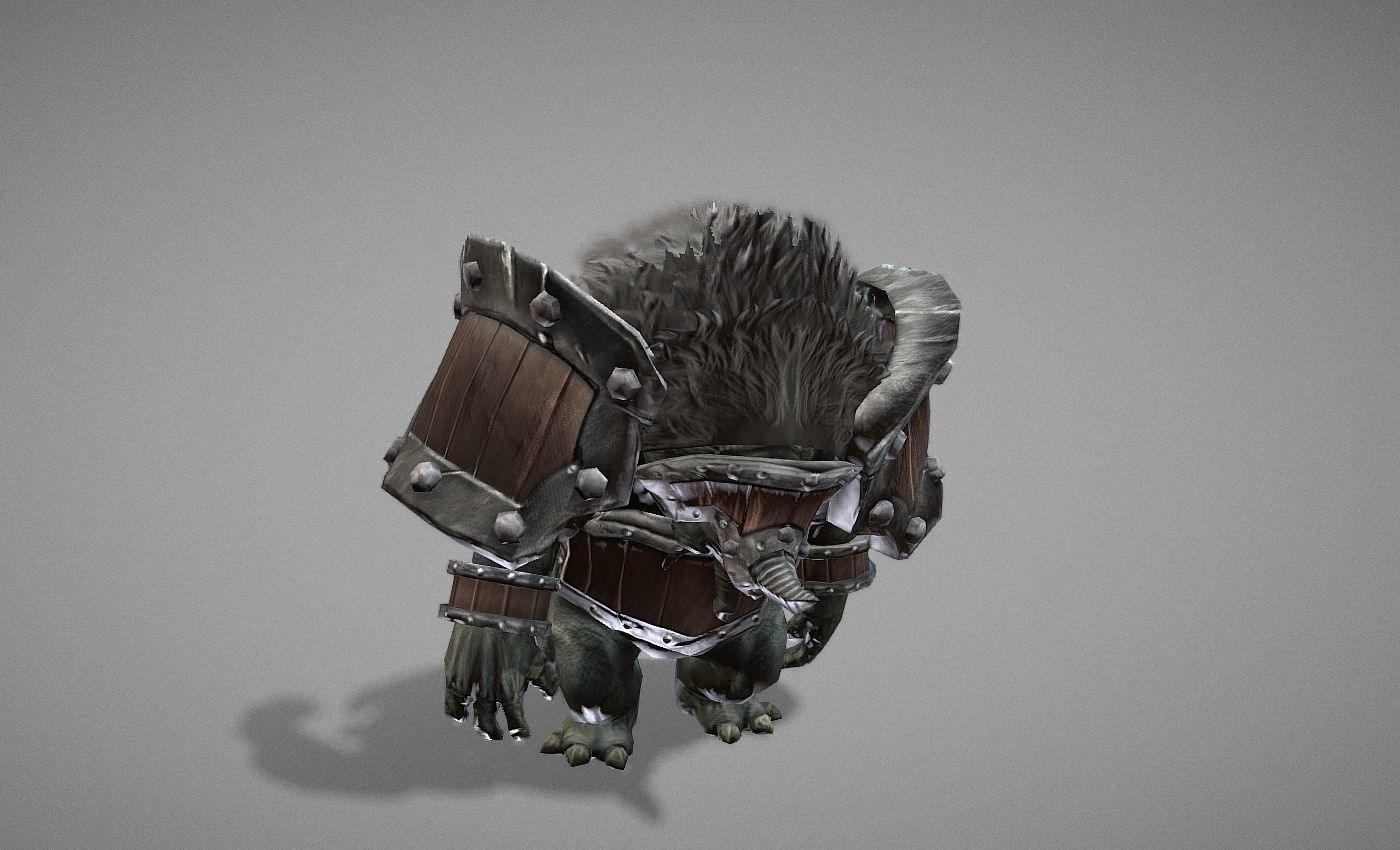 Gigantes Myth Low-poly 3D model_24