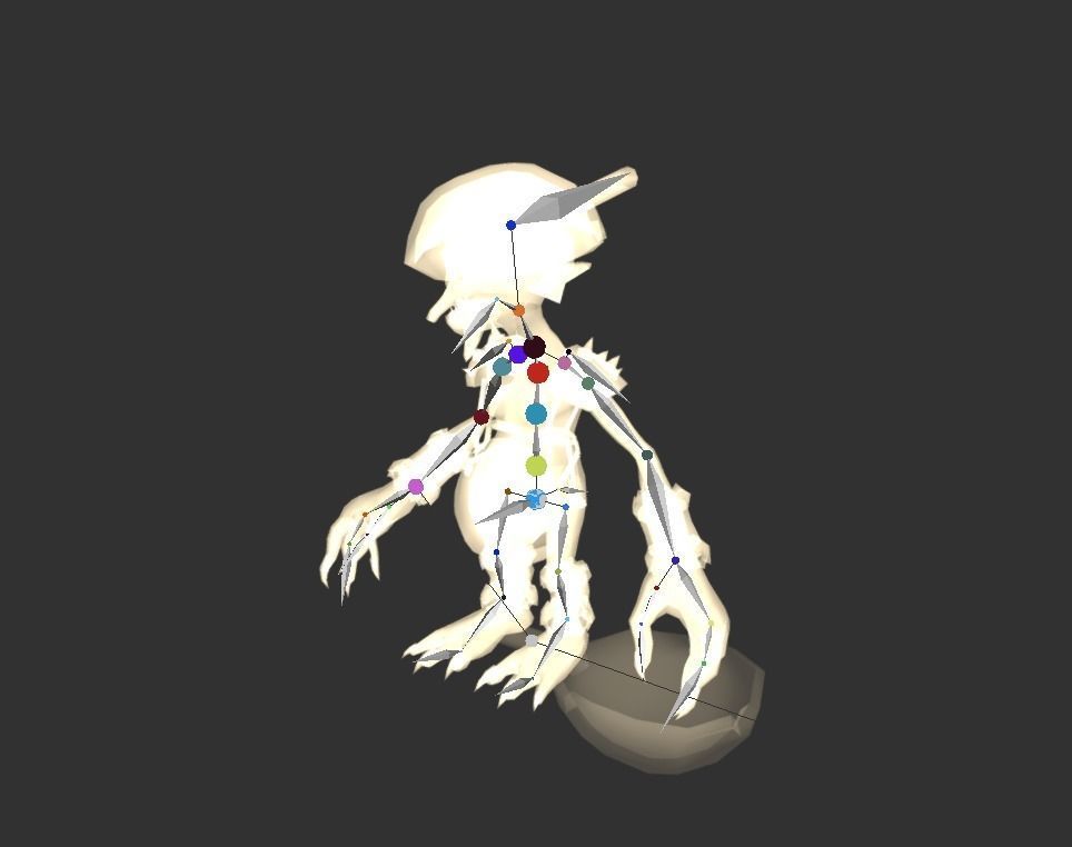 Goblin Myth Low-poly 3D model_2