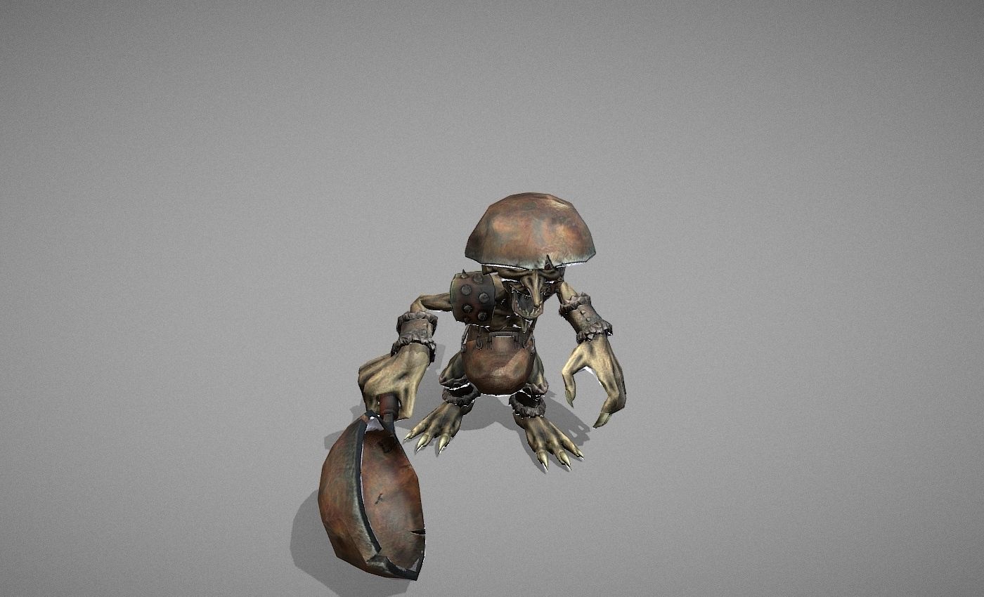 Goblin Myth Low-poly 3D model_24