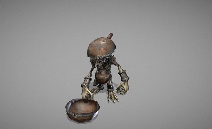 Goblin Myth Low-poly 3D model