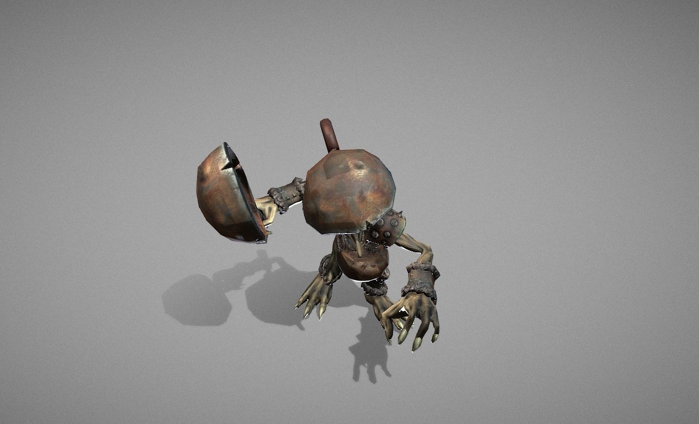 Goblin Myth Low-poly 3D model_20