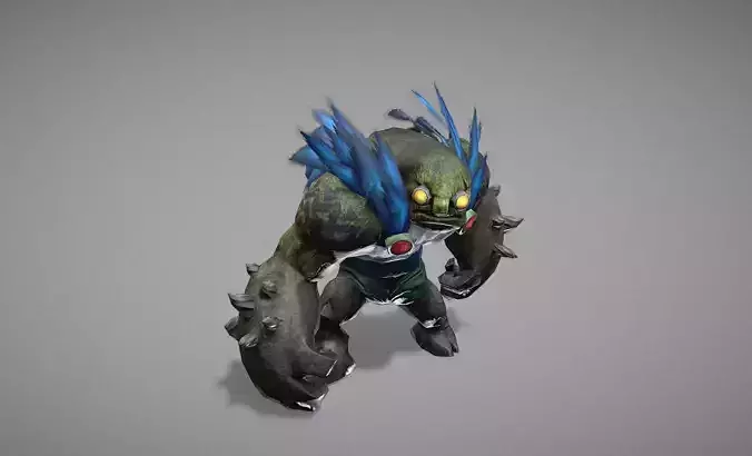 Kobold Myth Low-poly 3D model