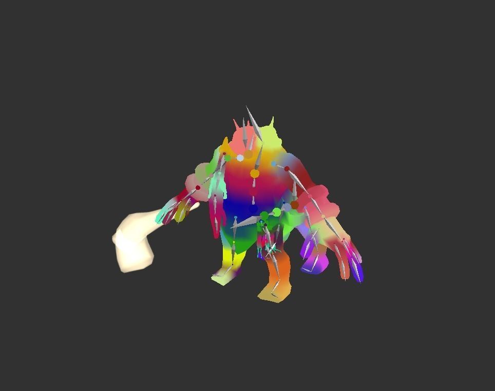 Ogre Myth Low-poly 3D model_3