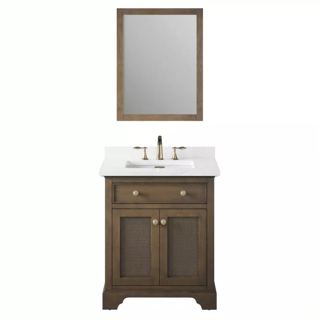 OVE Ophelia 30 Almond Latte Vanity 3D model_0
