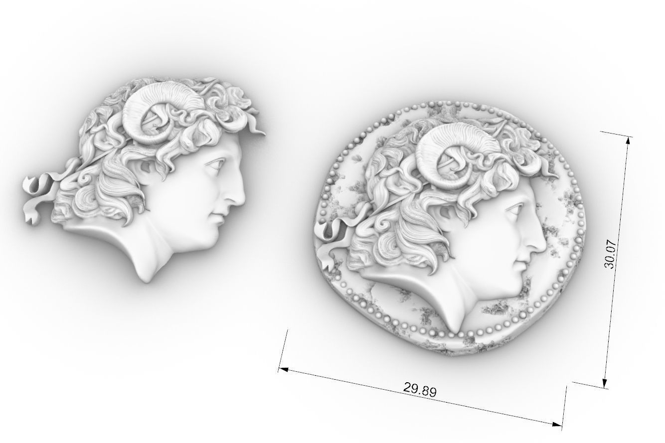 Alexander the Great 3D print model_8