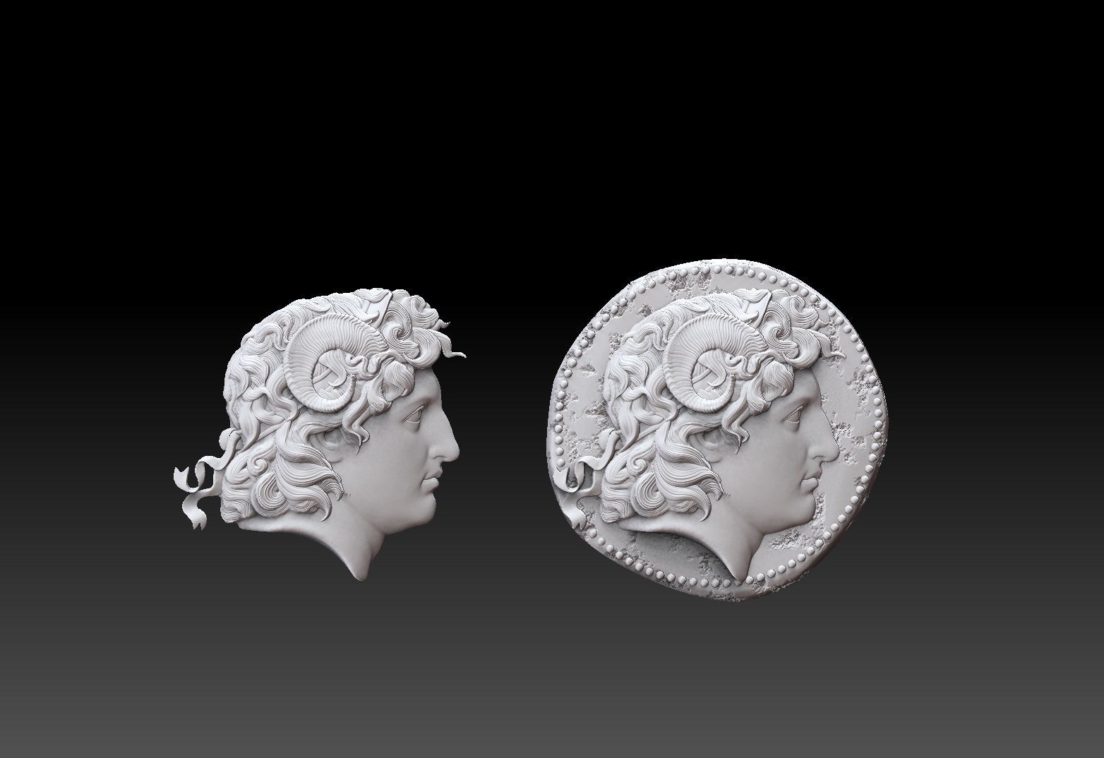 Alexander the Great 3D print model_2