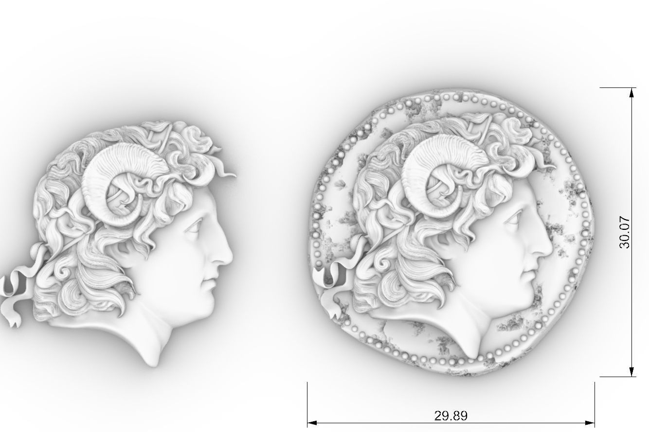 Alexander the Great 3D print model_9