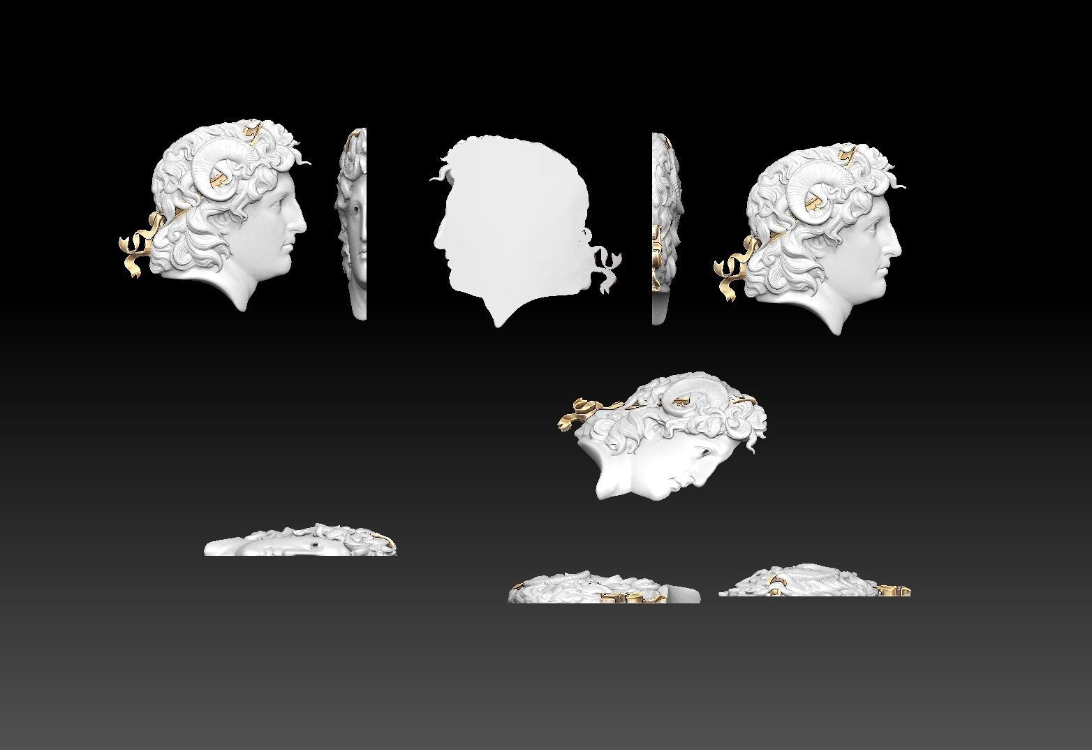 Alexander the Great 3D print model_5