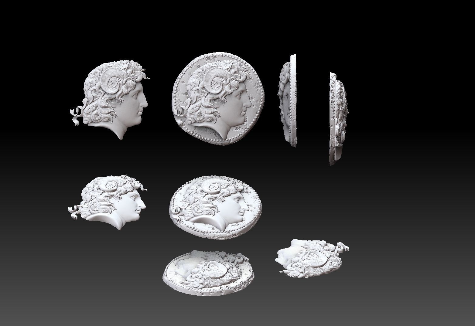 Alexander the Great 3D print model_7