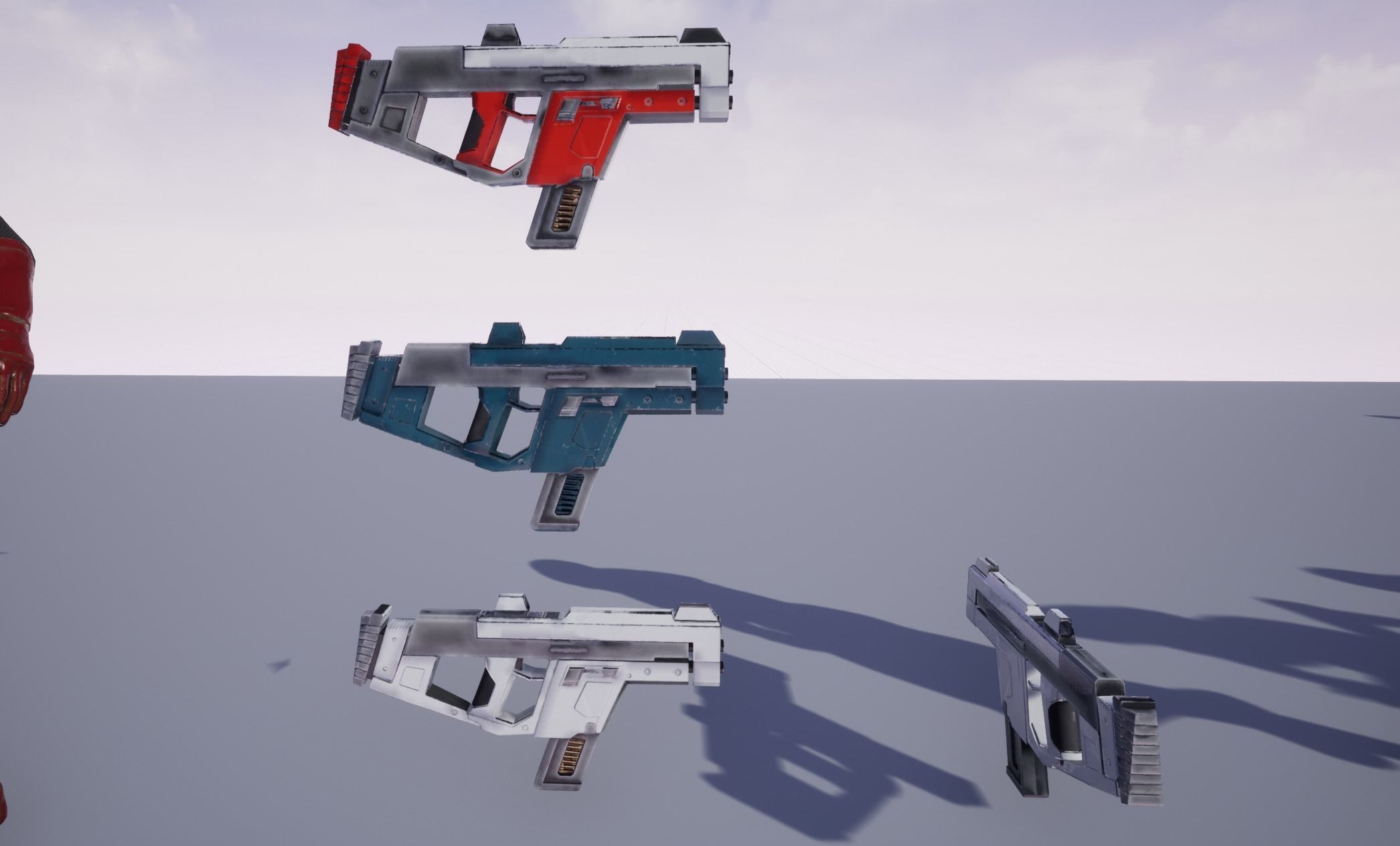 Sci fi girl2 Low-poly 3D model_18