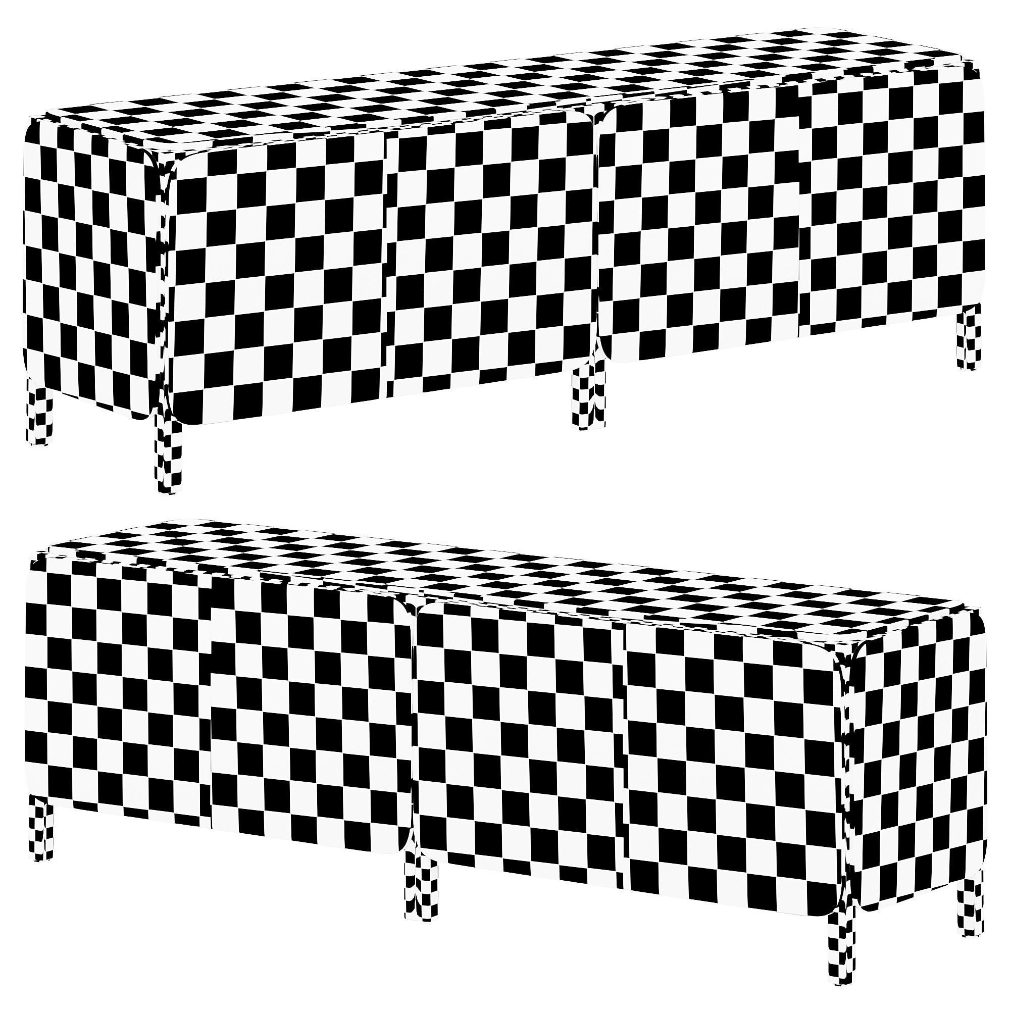 Frame K Sideboard by bonaldo 3D model_6