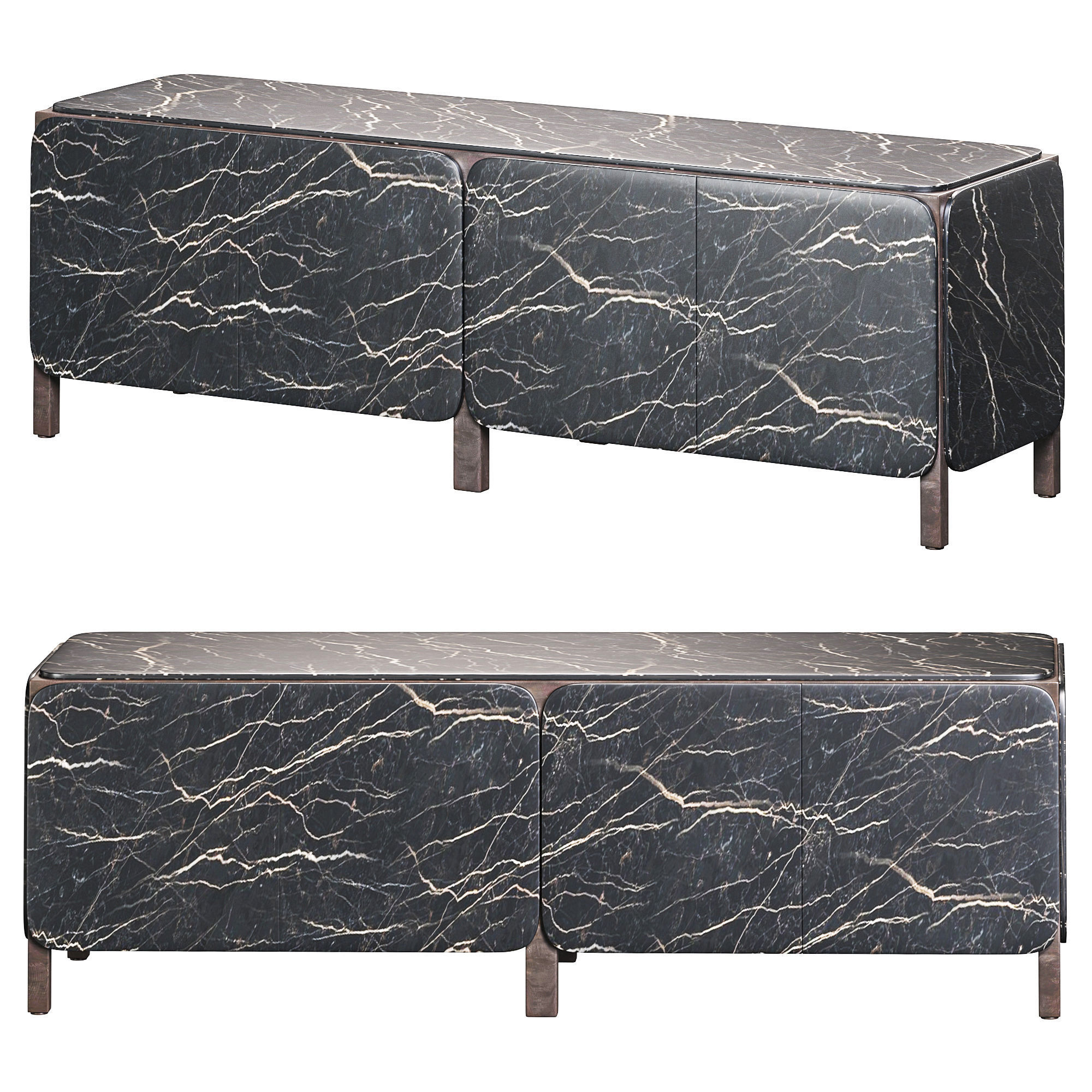 Frame K Sideboard by bonaldo 3D model_3