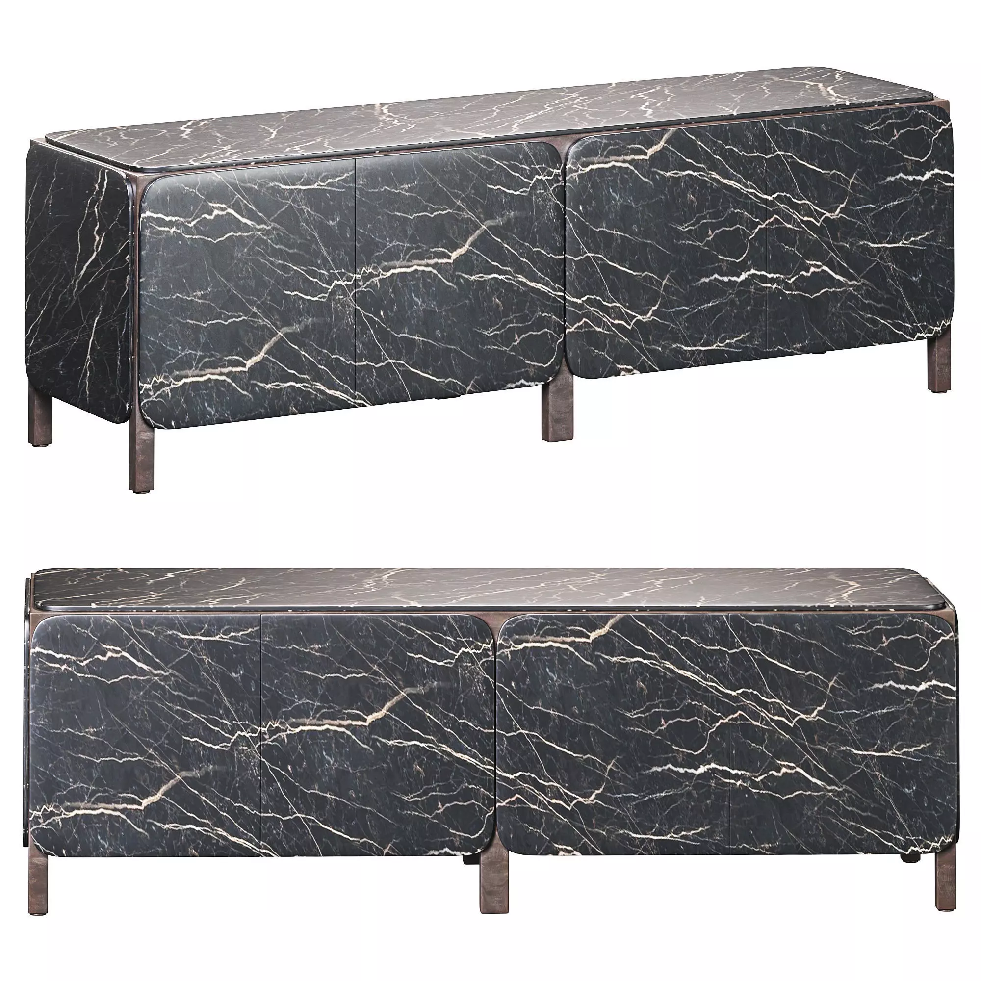 Frame K Sideboard by bonaldo 3D model_0