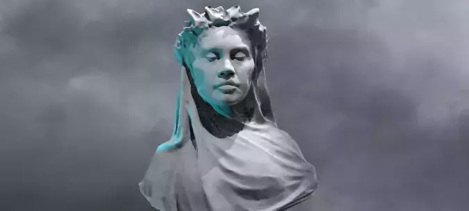Dark Ages Queen Bust 
