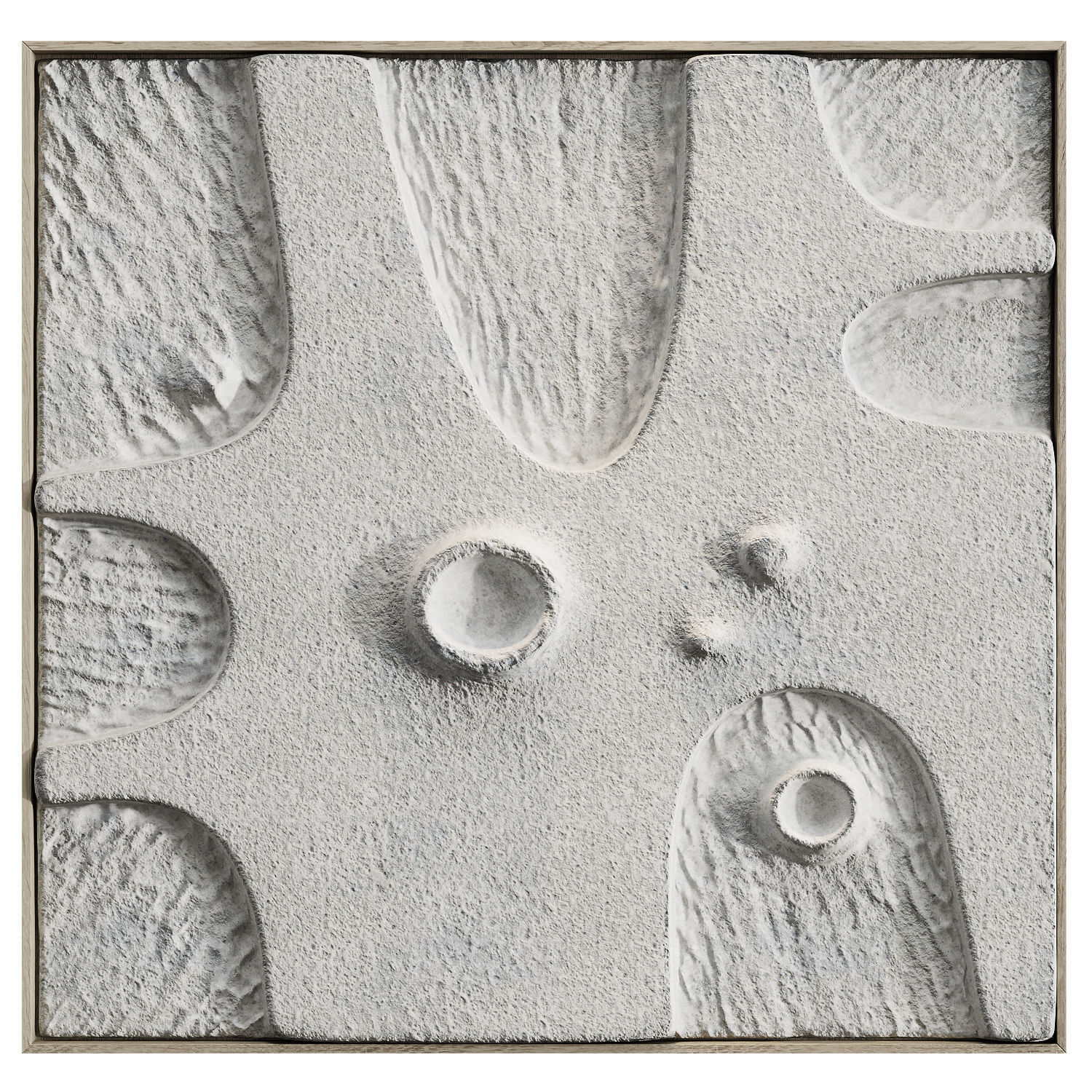  Paintings made of stone 3D model_4