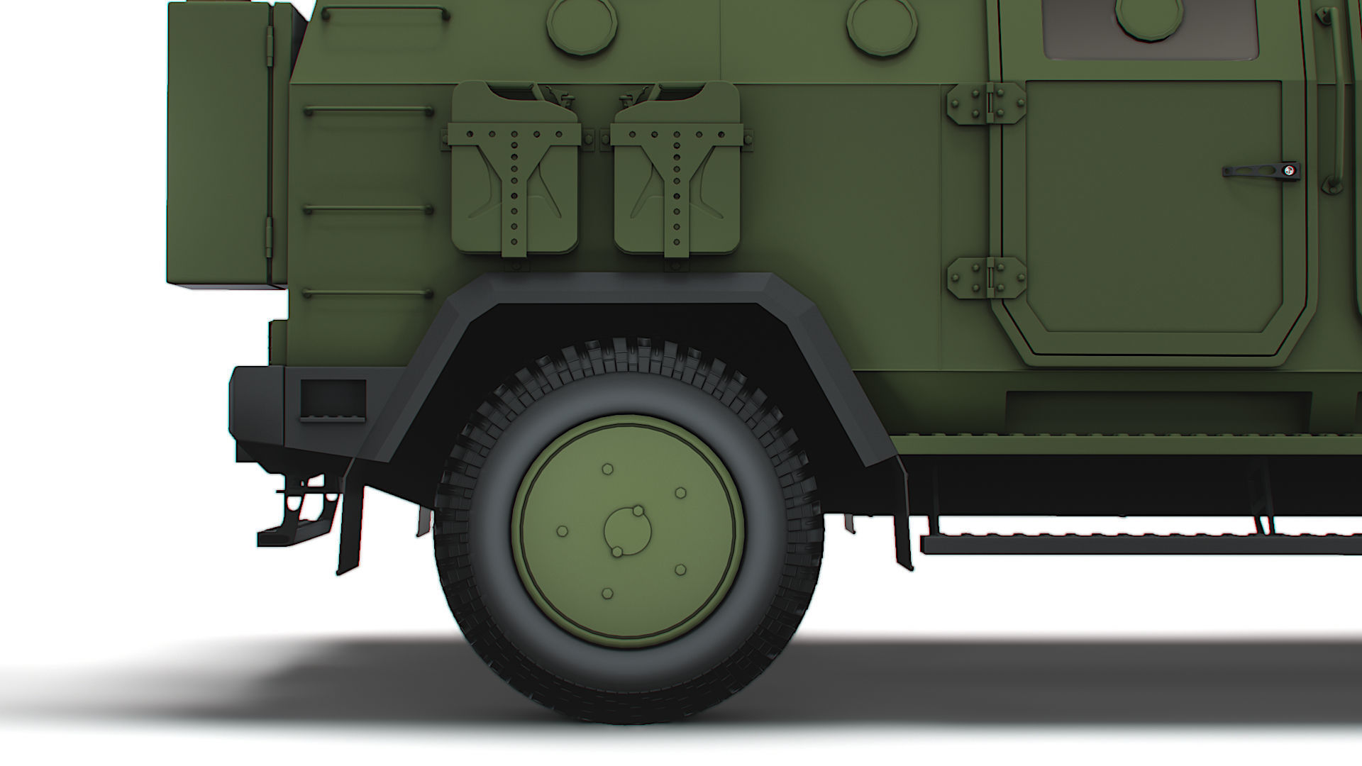 Kozak 2M1 Command Vehicle 2022 3D model_9