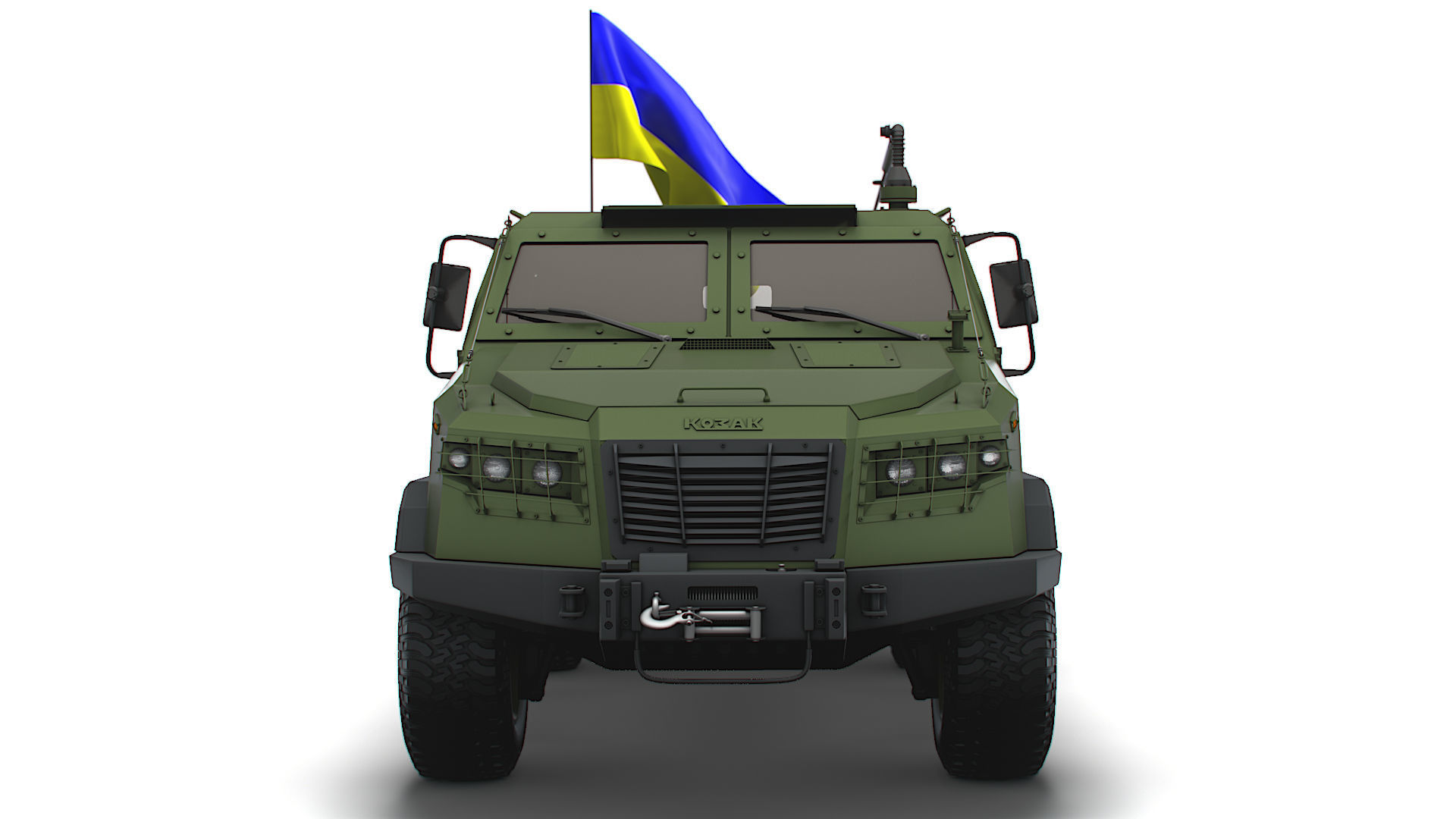 Kozak 2M1 Command Vehicle 2022 3D model_6