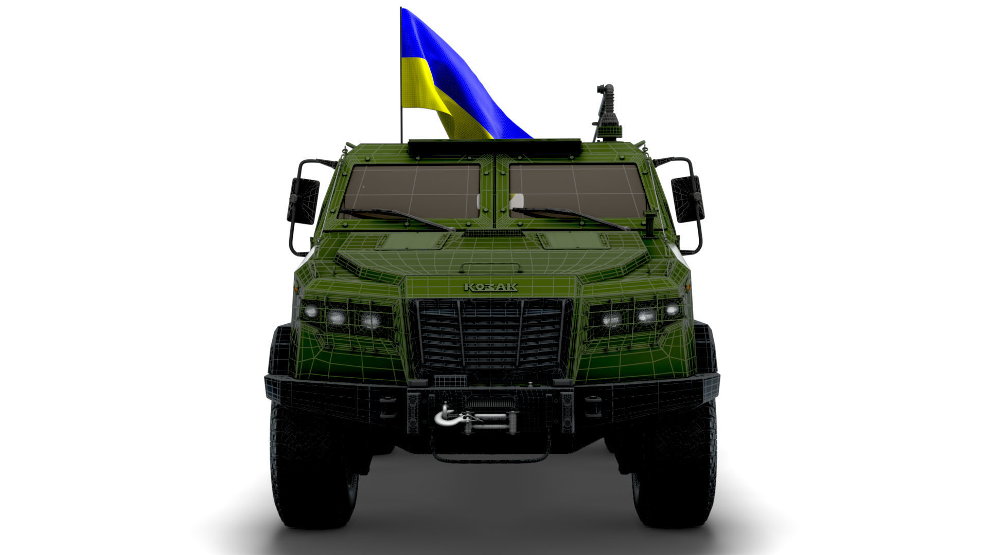 Kozak 2M1 Command Vehicle 2022 3D model_18