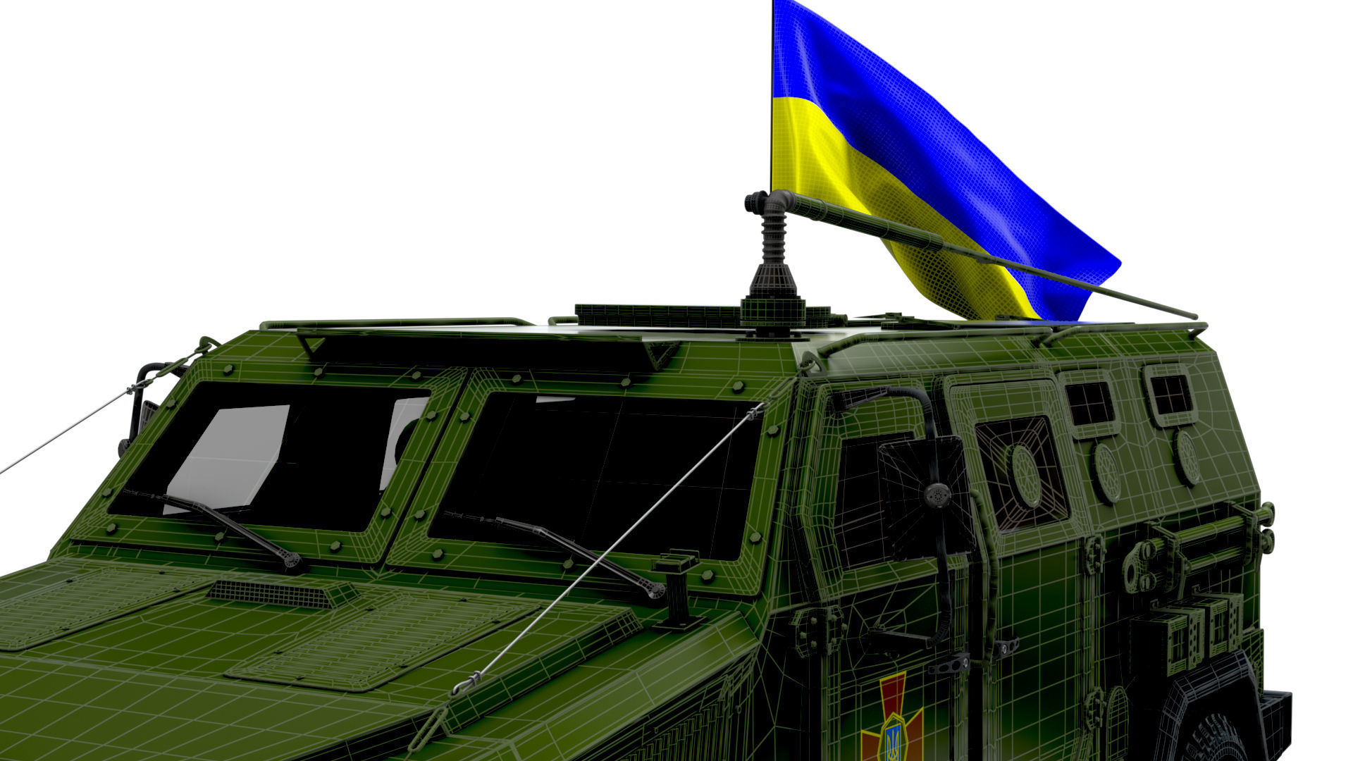 Kozak 2M1 Command Vehicle 2022 3D model_20