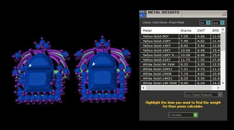 Earrings 3D print model_7