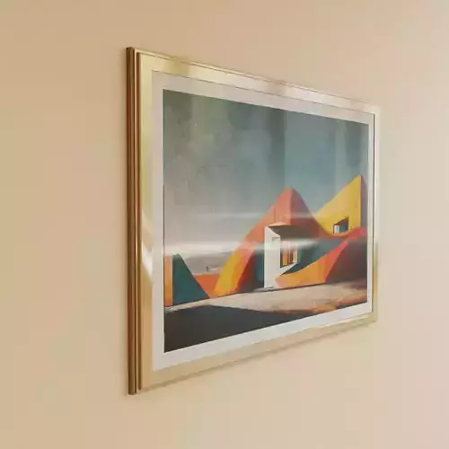 Framed Artwork Hopper Style 6