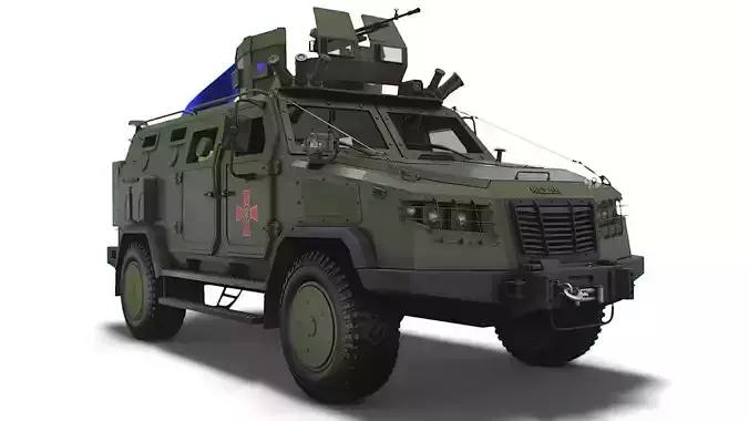 Kozak 2M1 NSVT Machine-gun 2022