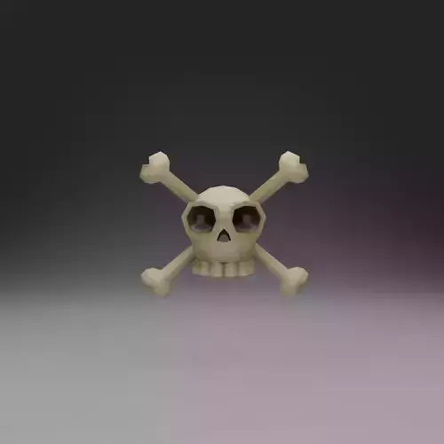Cartoon skull 