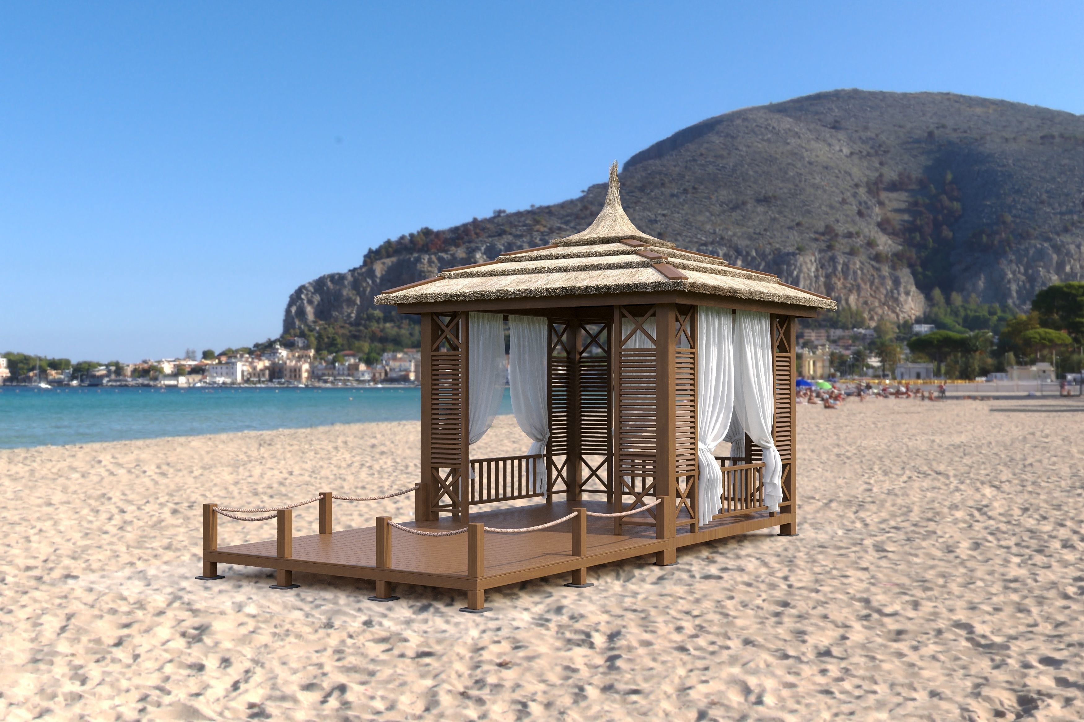 RG Alcove 2 Low-poly 3D model_6