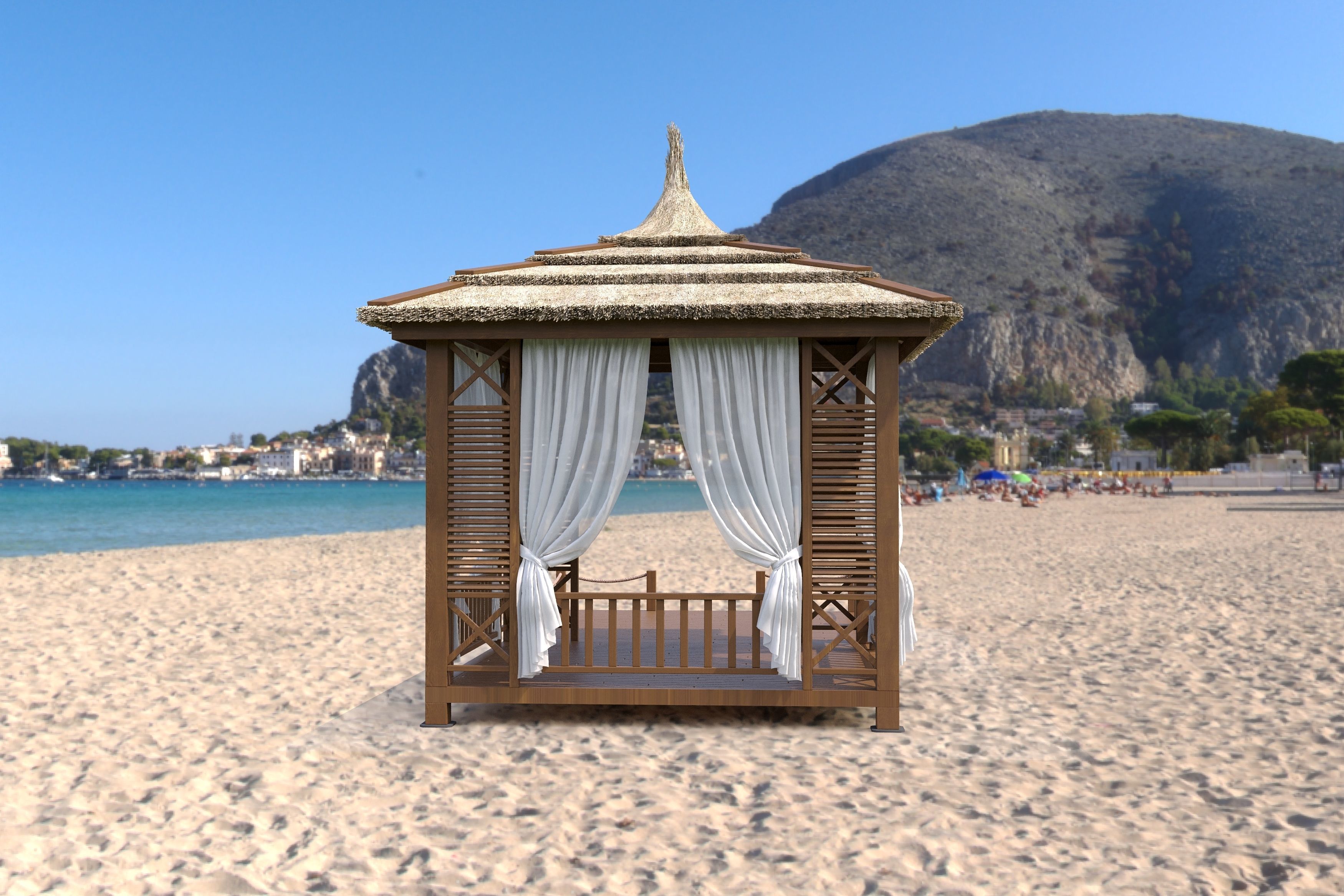 RG Alcove 2 Low-poly 3D model_3