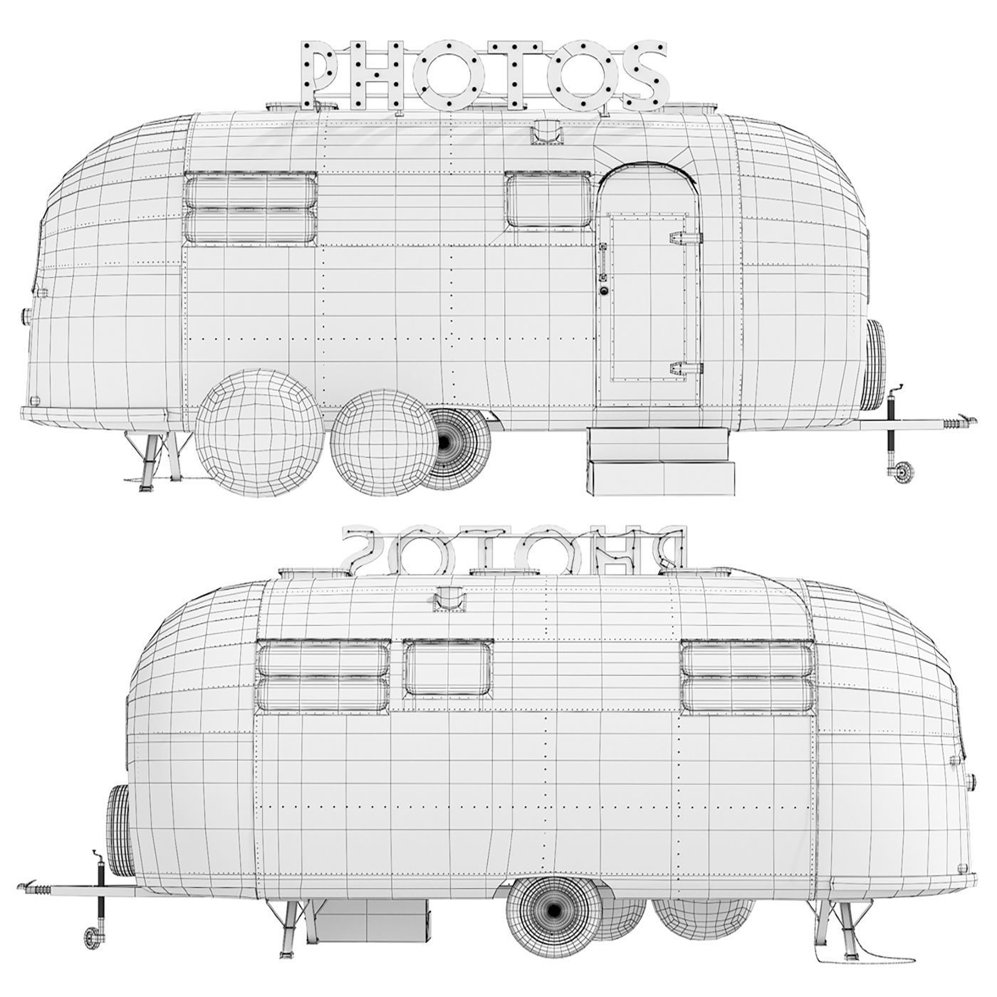 Retro photo studio Airstreamstudio 3D model_13