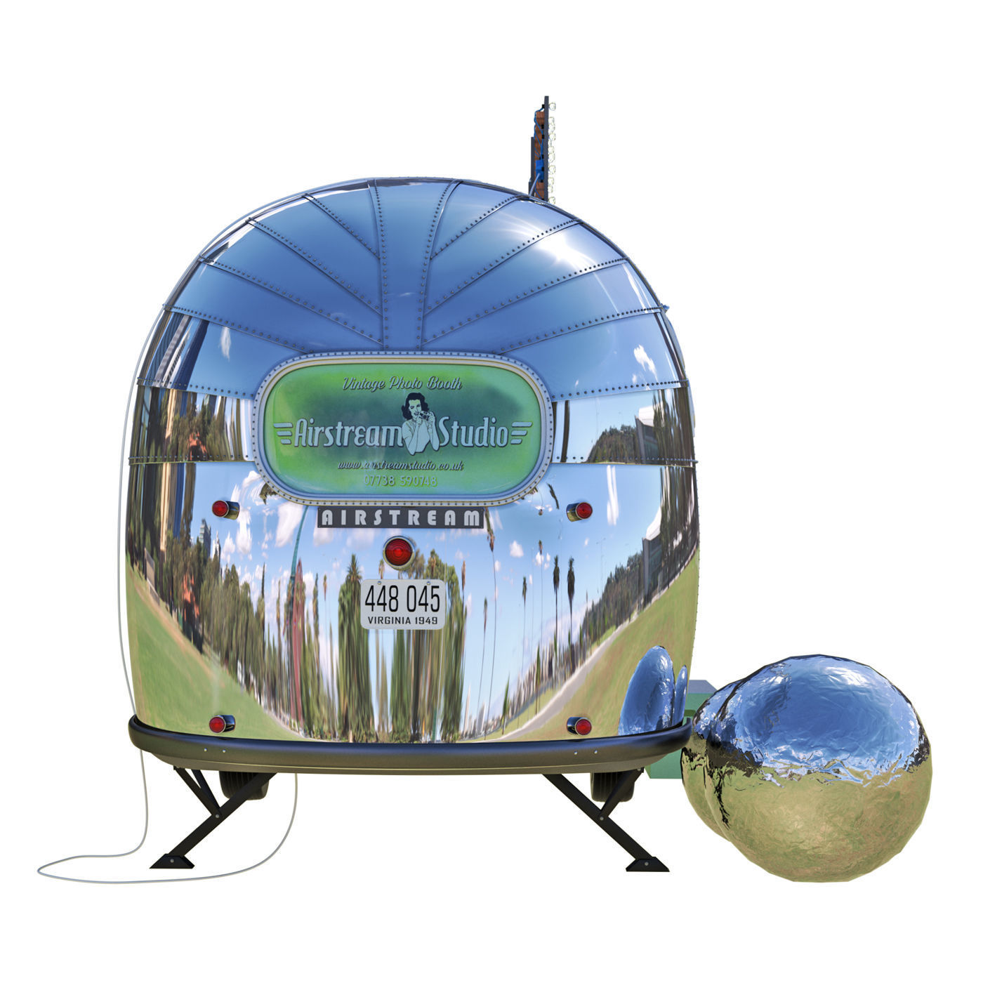 Retro photo studio Airstreamstudio 3D model_5