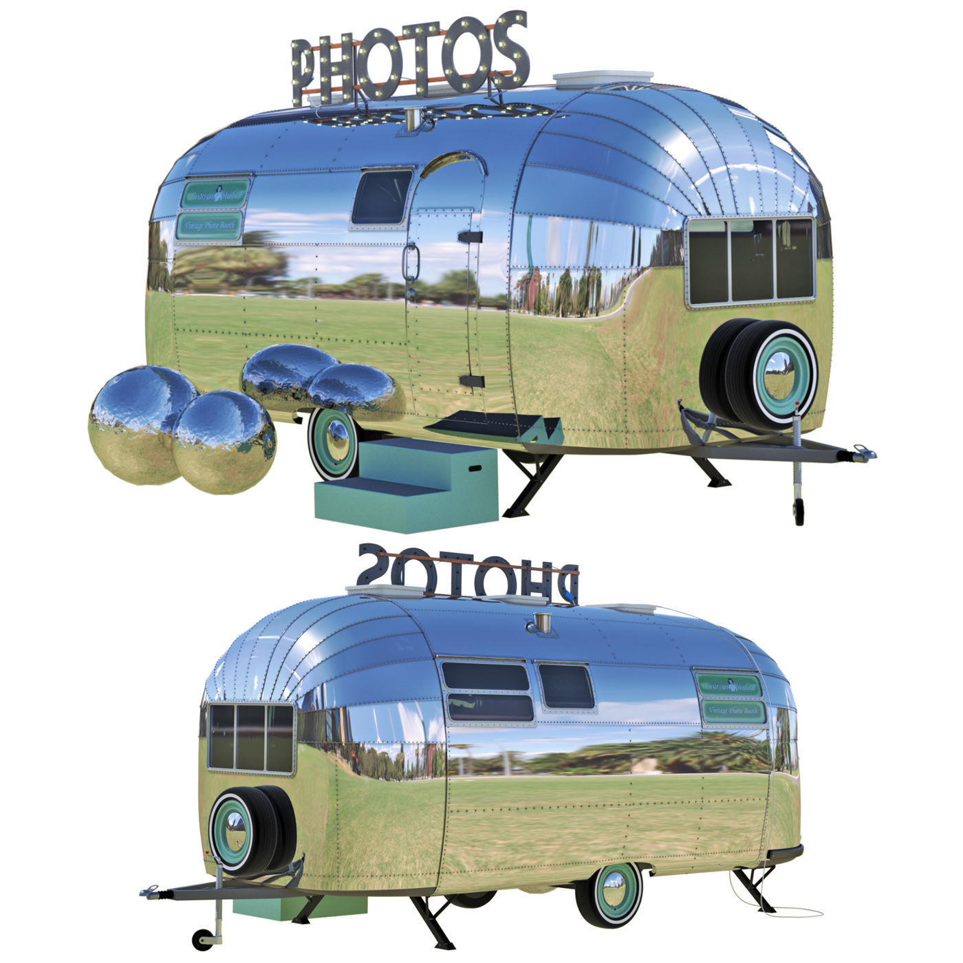 Retro photo studio Airstreamstudio 3D model_1