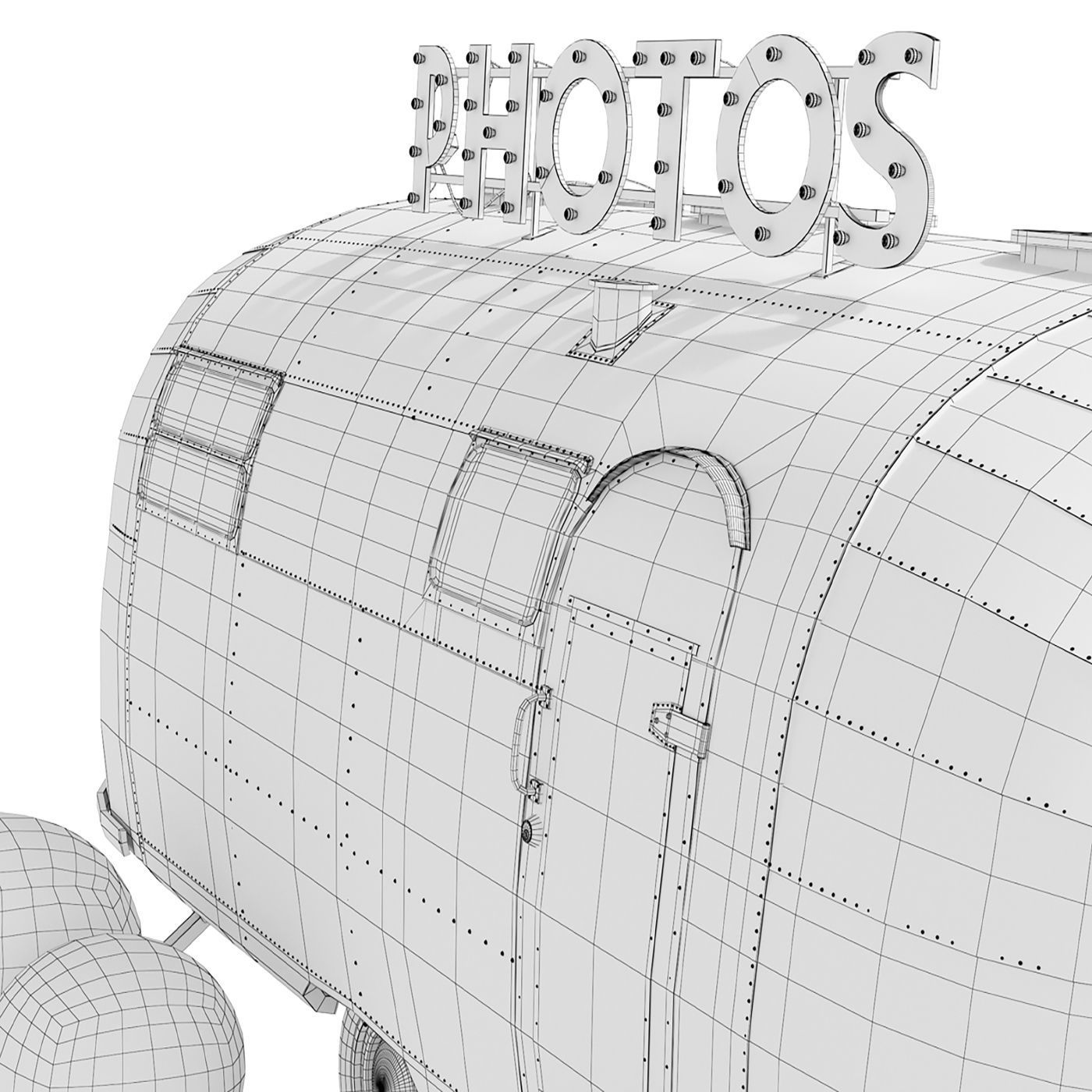 Retro photo studio Airstreamstudio 3D model_12