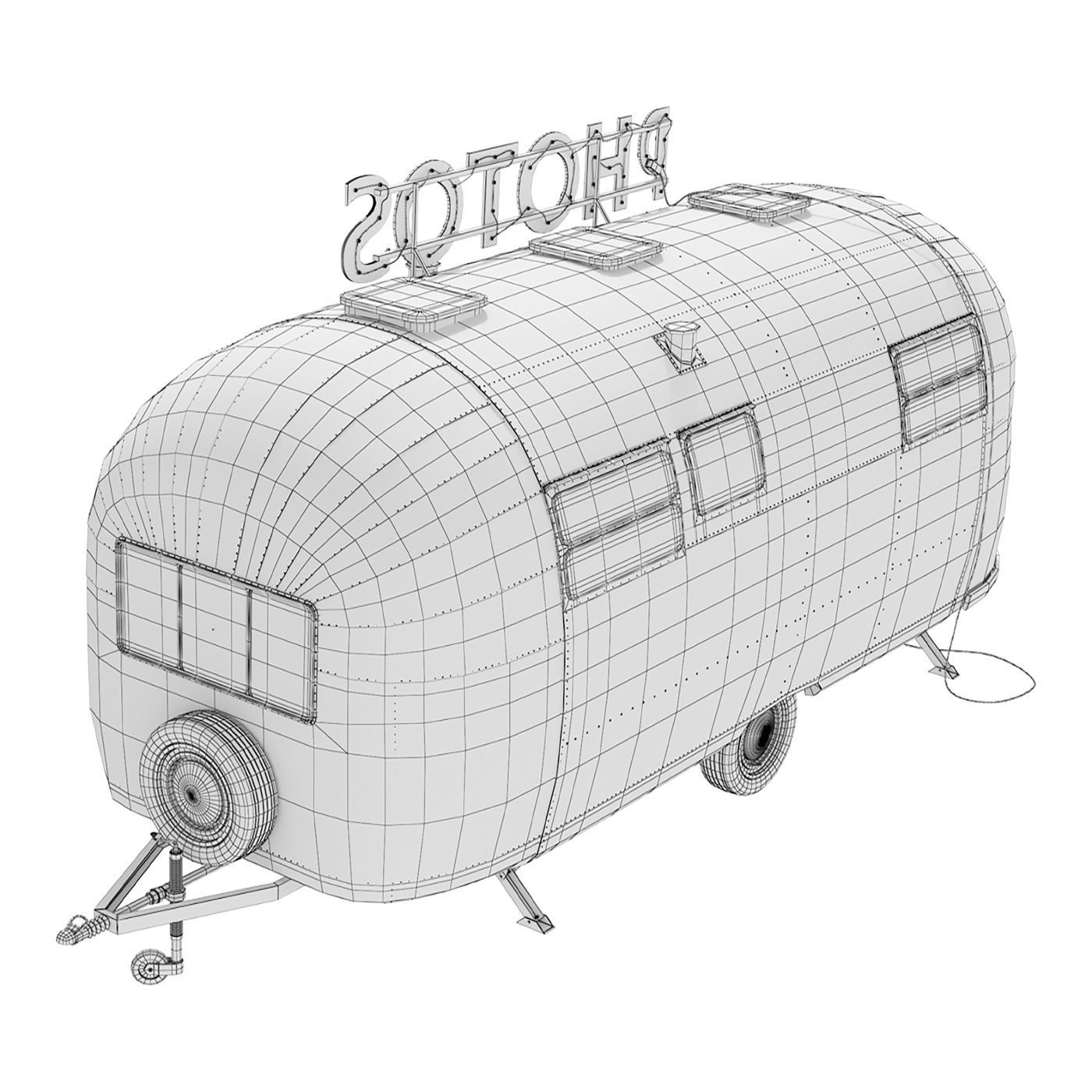 Retro photo studio Airstreamstudio 3D model_11