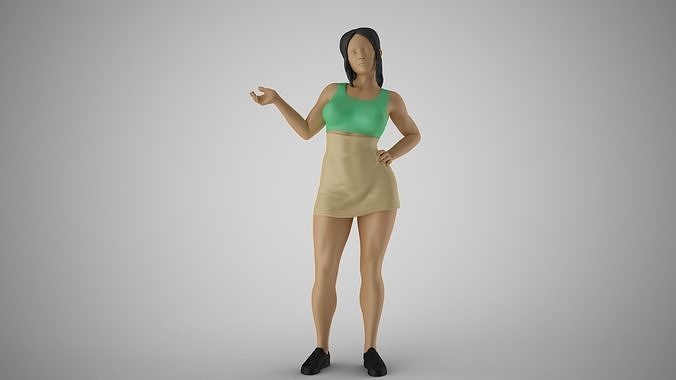 Chatter Girl 2 3D print model