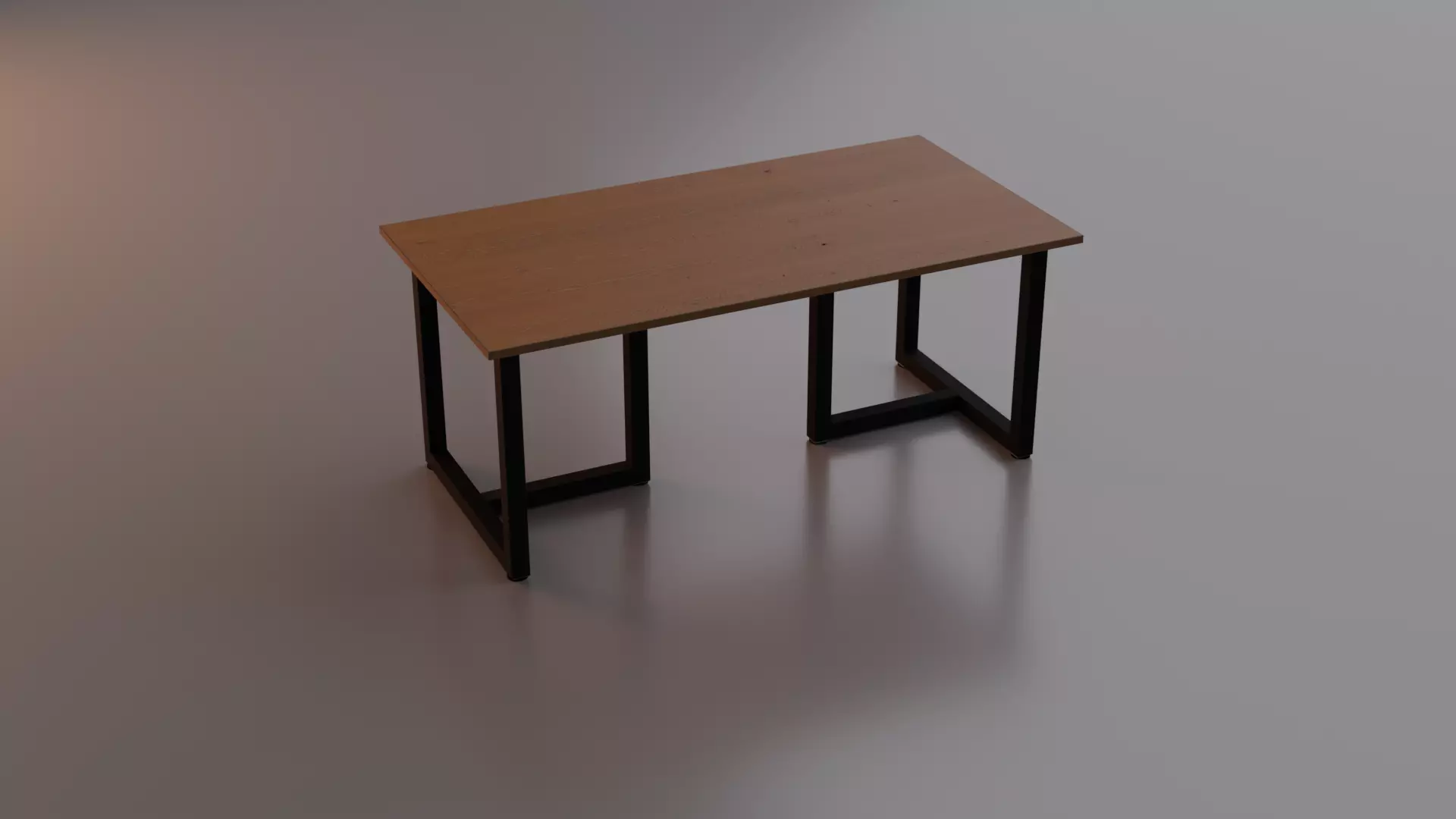 Table for work an a office 3D model_0
