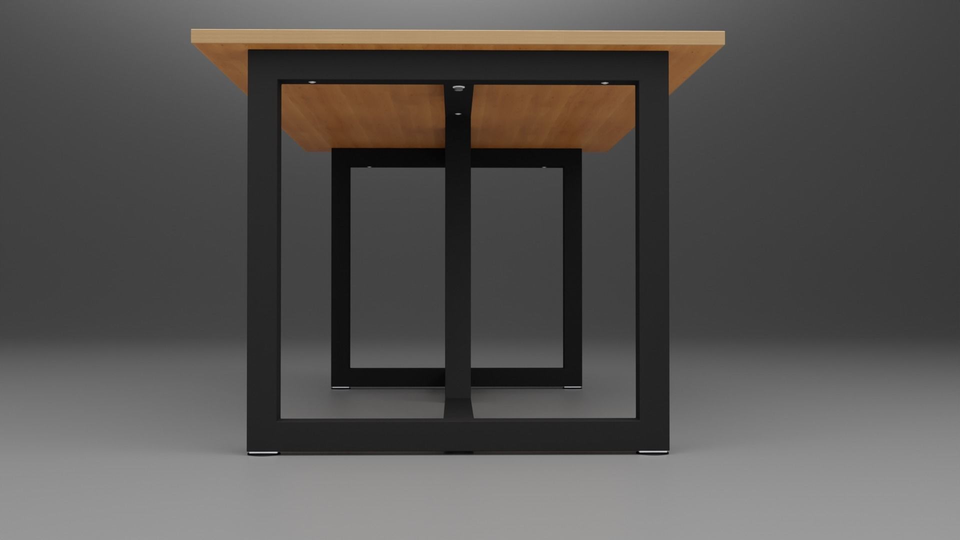 Table for work an a office 3D model_5