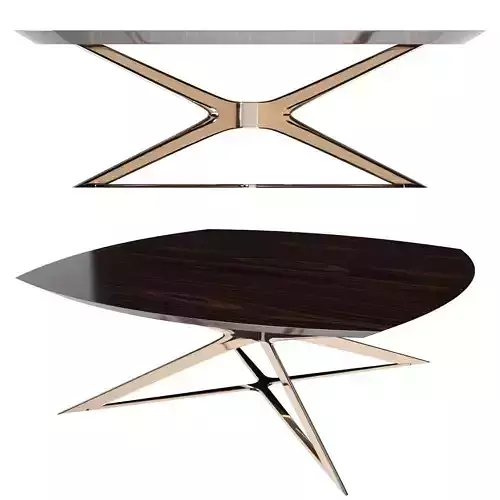 FIFTIES Square Coffee Table By Emotional Objects 