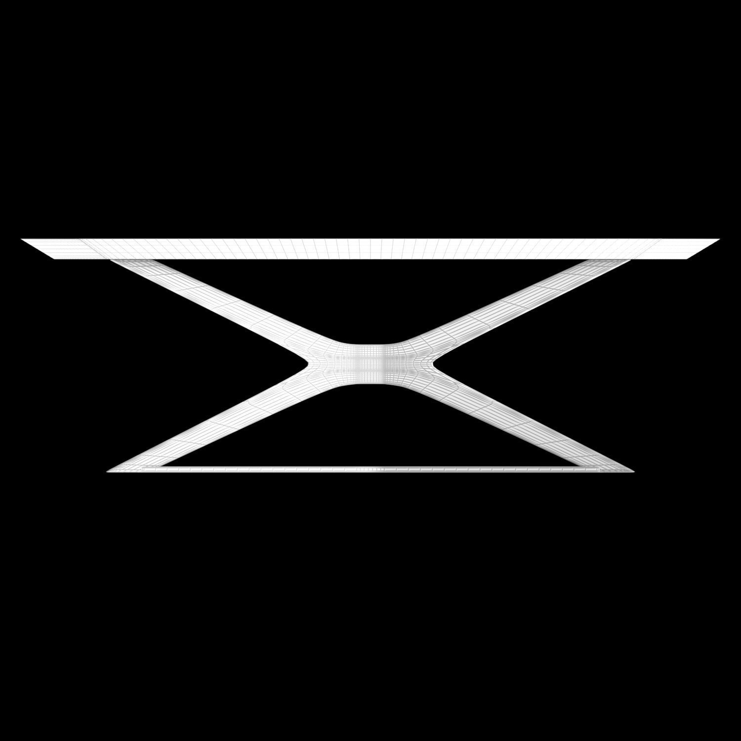 FIFTIES Square Coffee Table By Emotional Objects 3D model_5