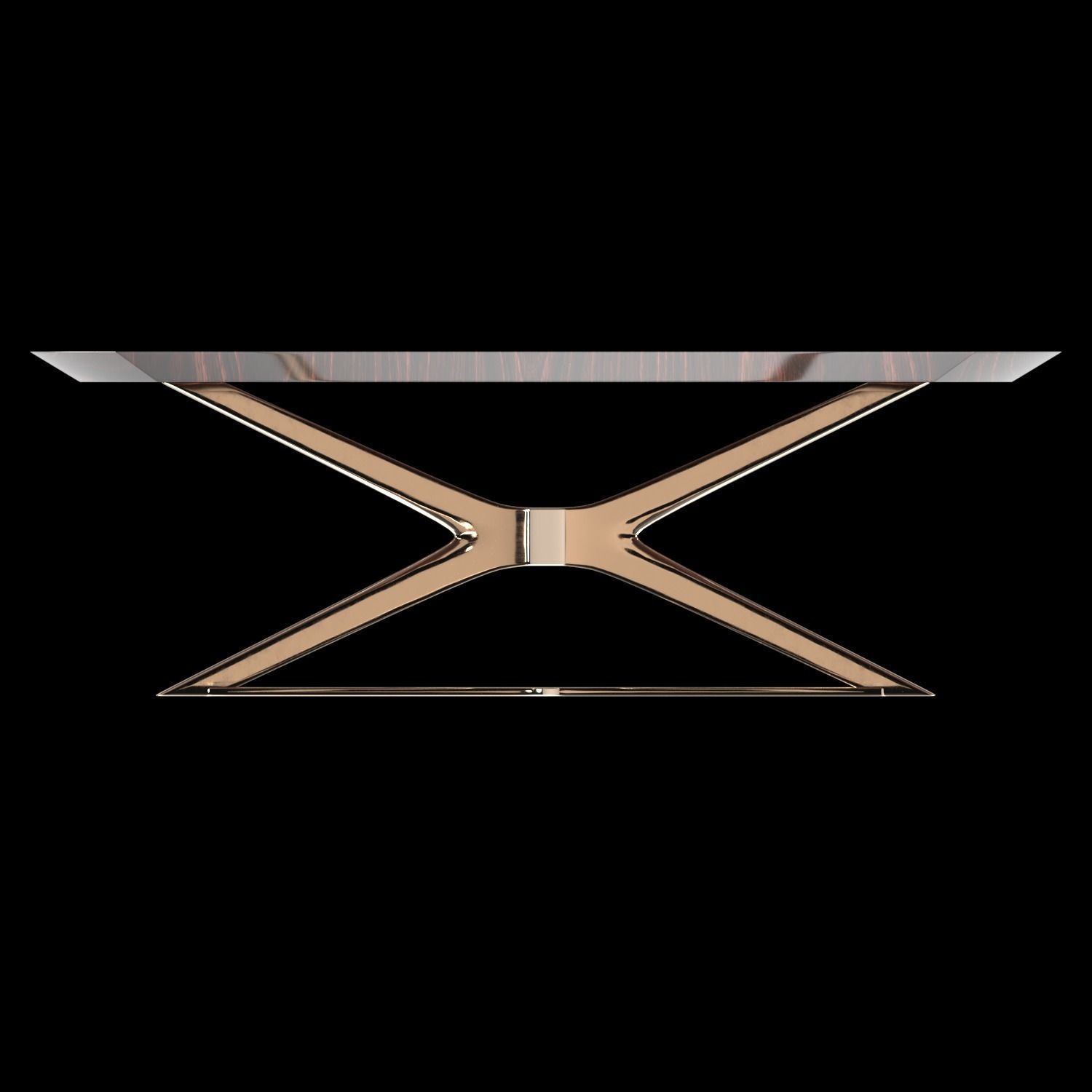 FIFTIES Square Coffee Table By Emotional Objects 3D model_4