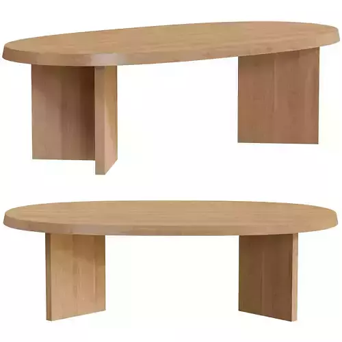ELLIPSE DINING TABLE 3D model