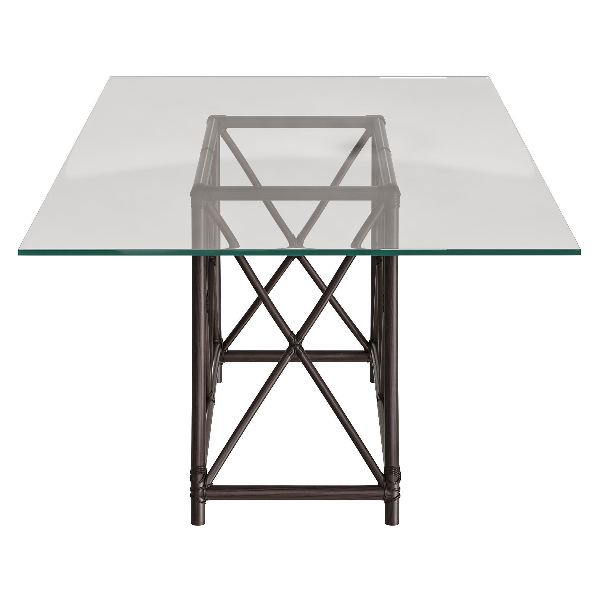 GONDOLA RECTANGLE DINING TABLE 3D model_2