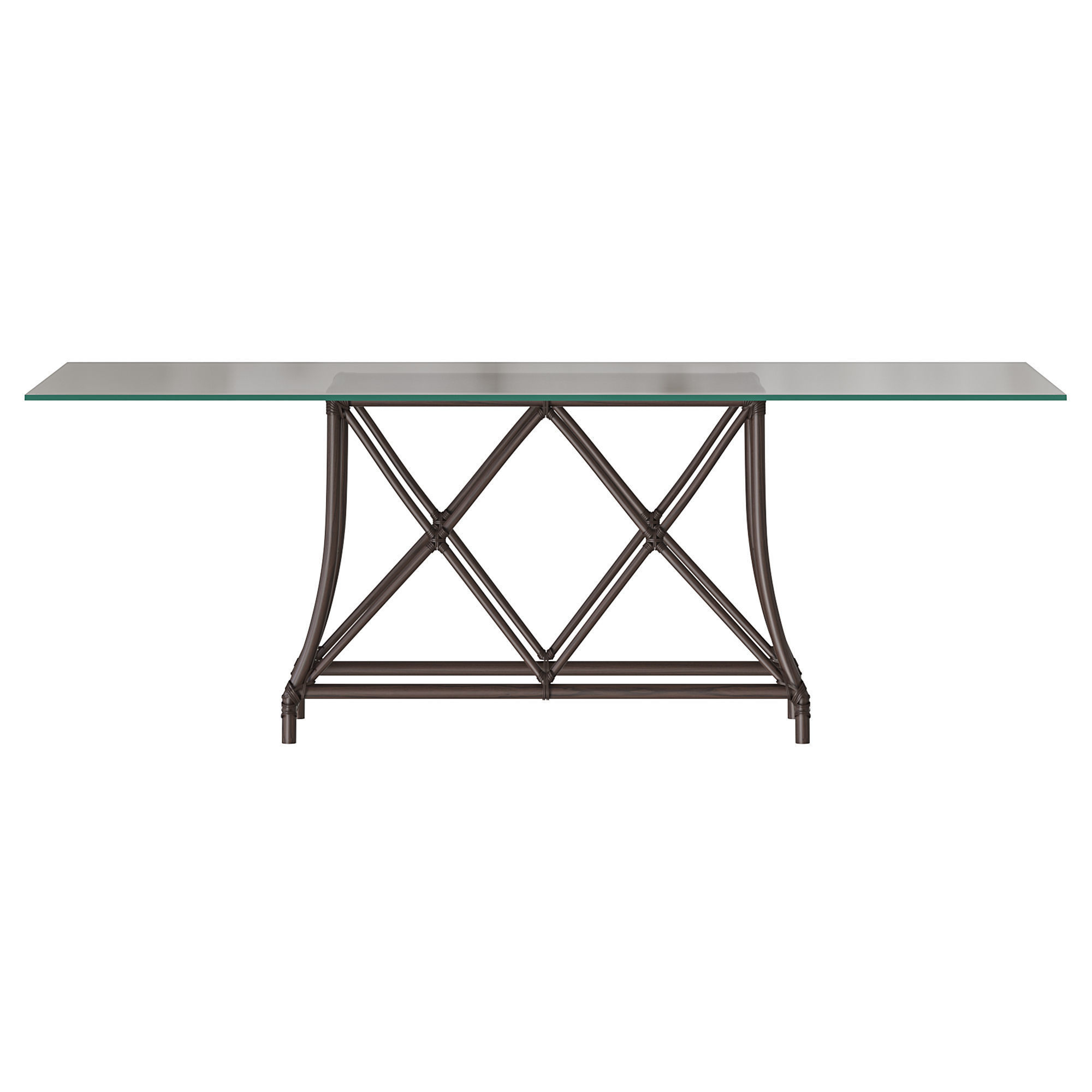 GONDOLA RECTANGLE DINING TABLE 3D model_1